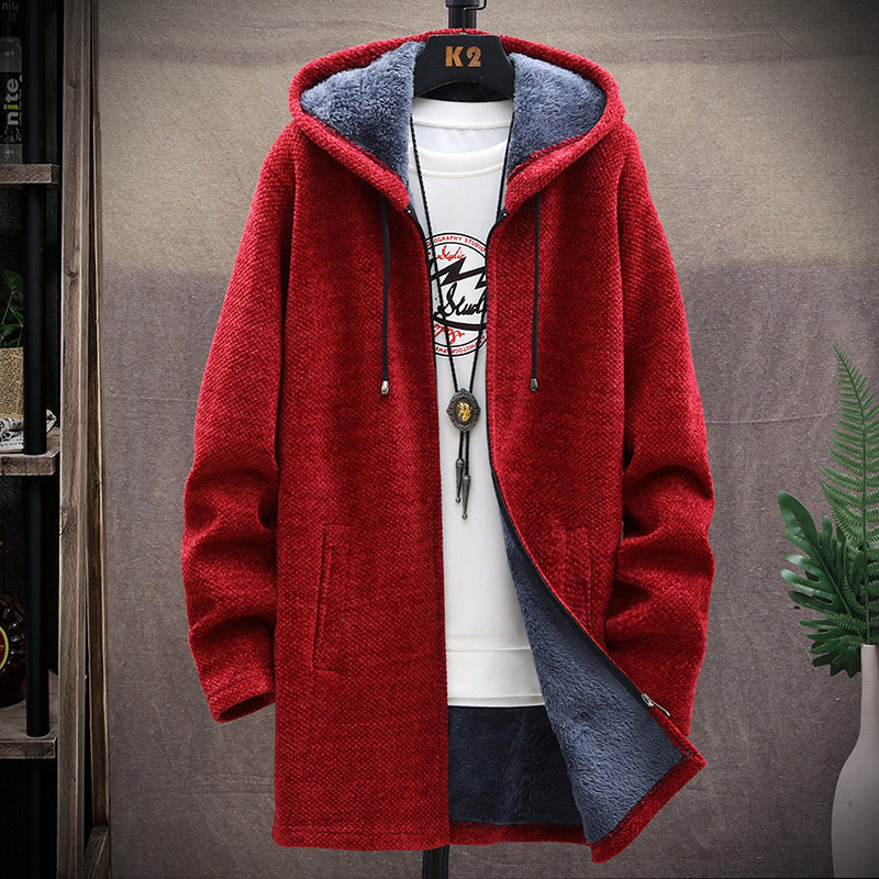 Braxton | Übergroßer Hoodie mit Reißverschluss