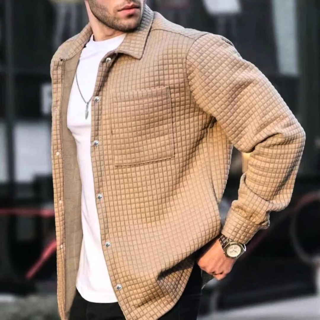 Carlos™ - Elegante Freizeitjacke mit Steppdesign