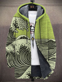 Nalha | Luxuriöse Strickjacke, inspiriert von der Kunst