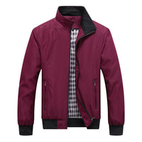 Leichte Übergangsjacke mit Stehkragen – Stilvolle Freizeitjacke für Alltag & Outdoor