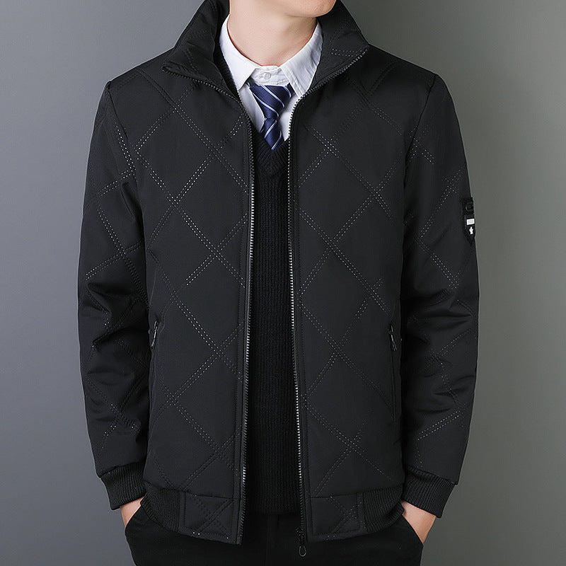 Steppjacke mit Reißverschluss – Elegante Übergangsjacke für Alltag und Business