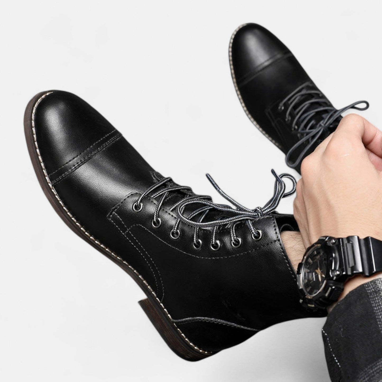 Martino™ | Elegante Herrenstiefel aus Kunstleder