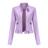 Kurze Damen Lederjacke OXANA - Stilvoll und zeitlos!