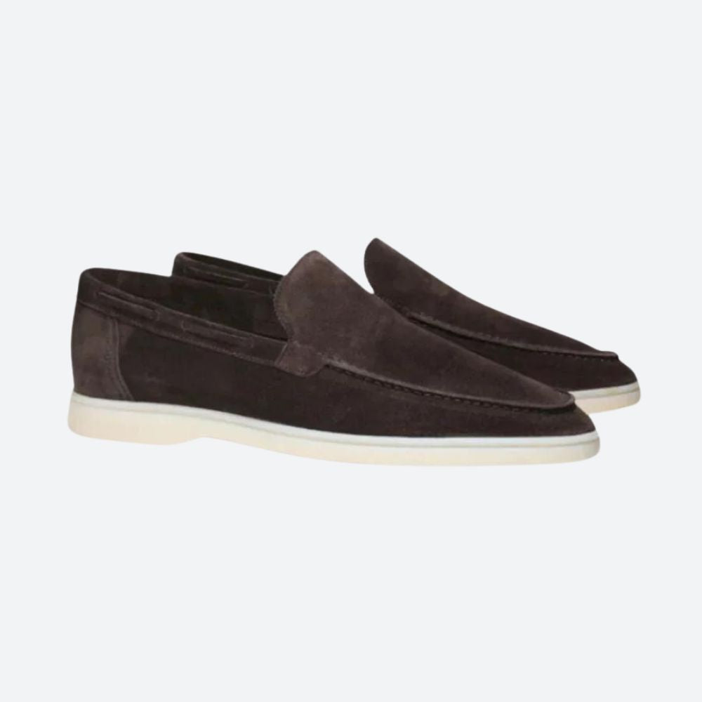 Stilvolle und luxuriöse Herrenschuhe aus Wildleder - Peter