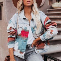 TUULIKKI - Stylische Vintage-Jeansjacke