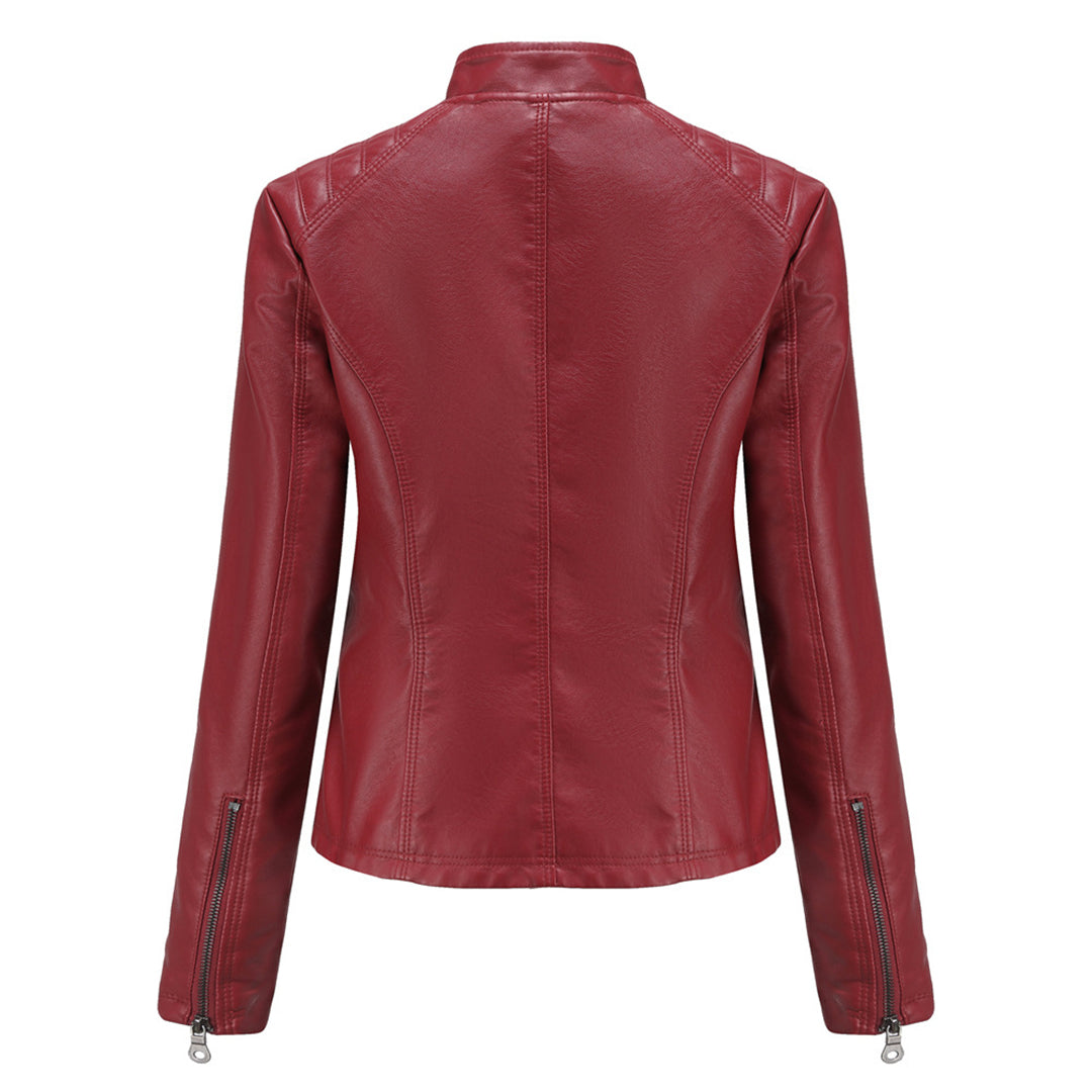 Lederjacke