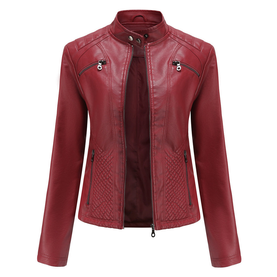 Lederjacke