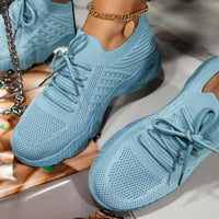 Stilvolle Priscilla Orthopädische Mesh Turnschuhe für Frauen