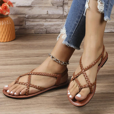 Flache Sommersandalen für Frauen