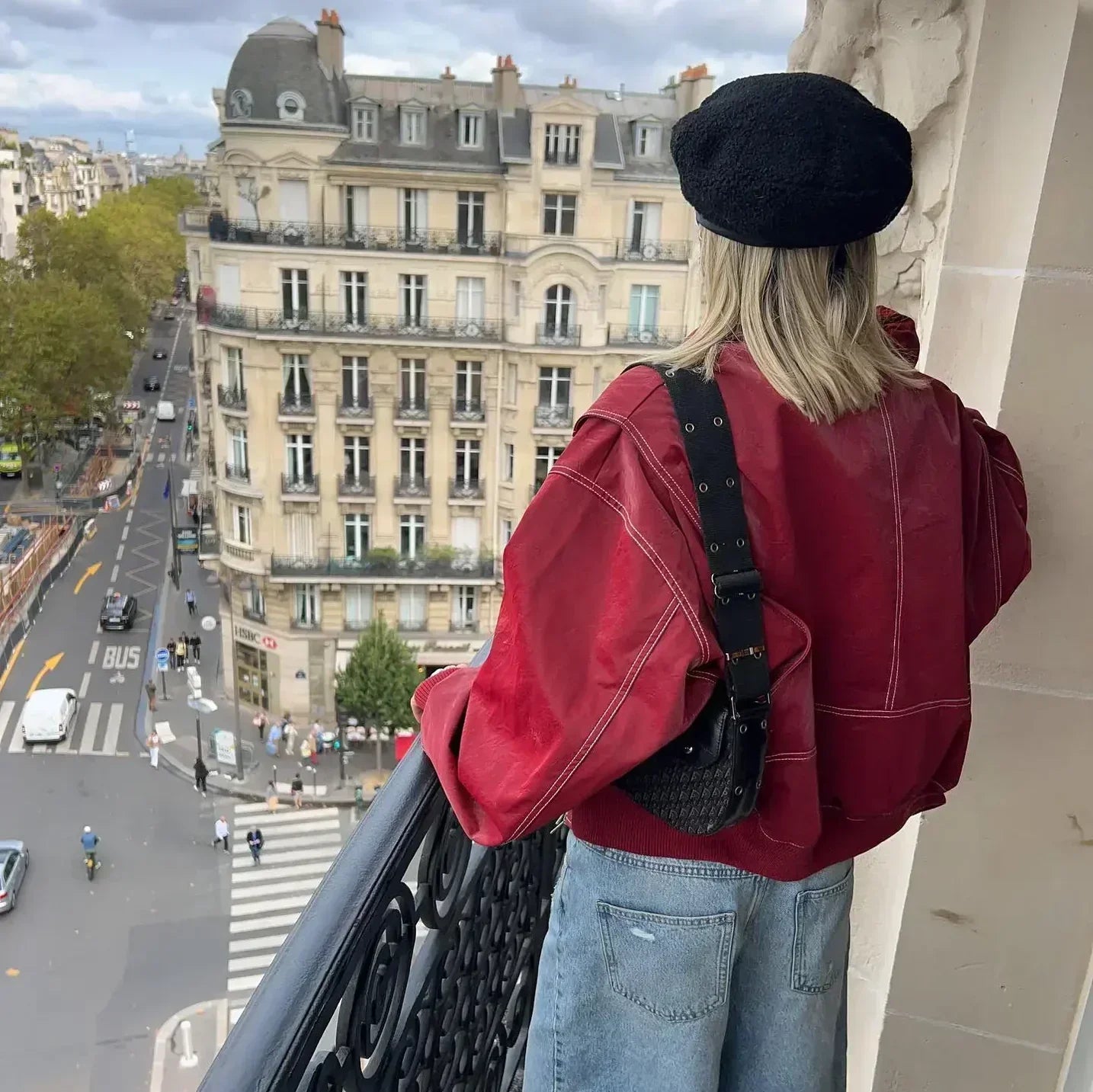 Pauline™ - Übergrößen-Lederjacke