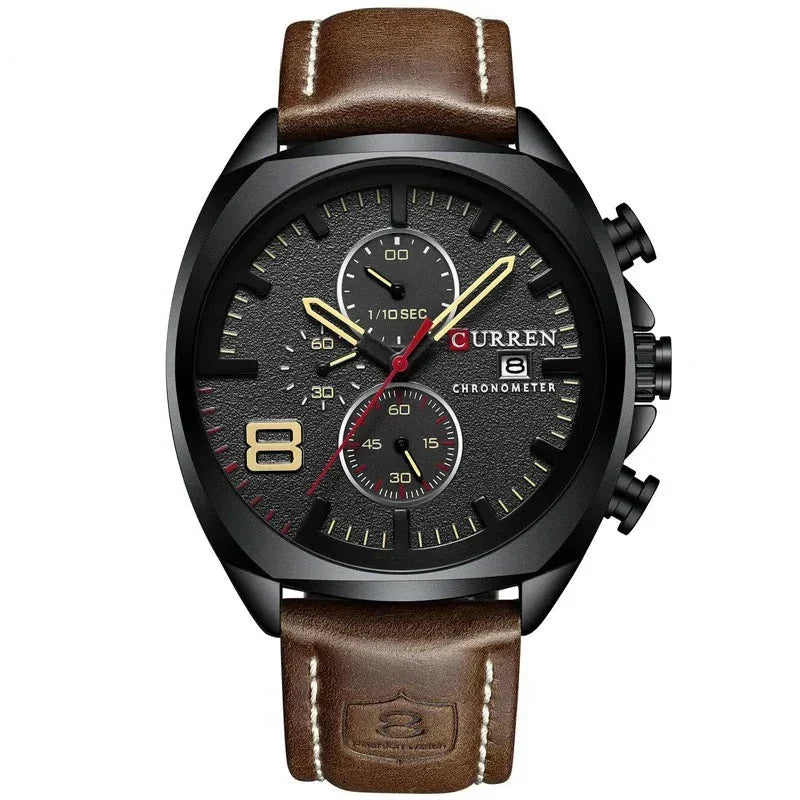 Sportliches wasserdichtes Chronographenuhr
