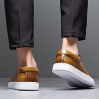 David™ - Herren Turnschuhe aus Leder