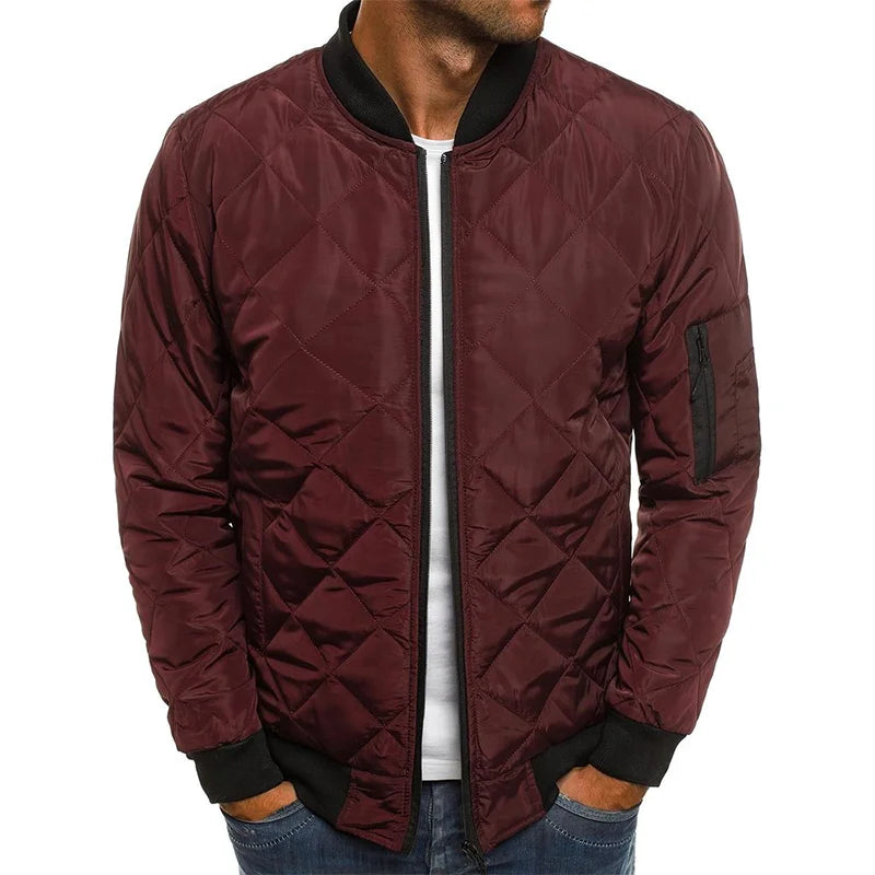 Colby | PREMIUM QUALITÄT FREIZEITJACKE MIT DIAMANTMUSTER