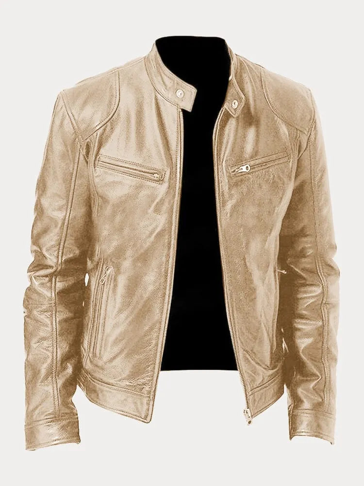 Gaspard™ - Casual Leder Jacke