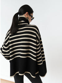 Gestreifter Pullover