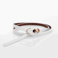 Mae - Eleganter Ledergürtel für Frauen