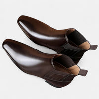 Faustino™ | Elegante Herren-Stiefeletten aus hochwertigem Kunstleder