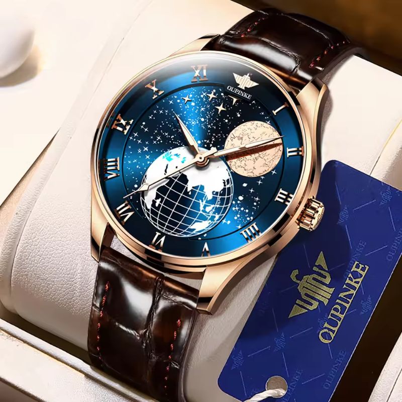 Elegante Quarz-Uhr