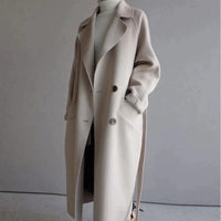 Isabelle™ - Langer Wollmantel