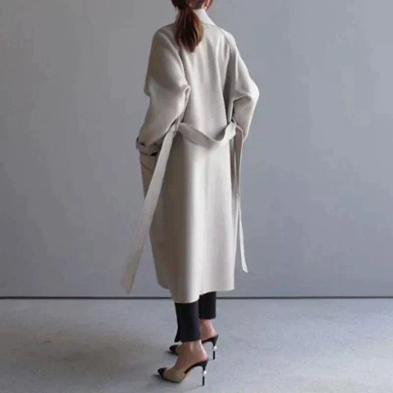 Isabelle™ - Langer Wollmantel