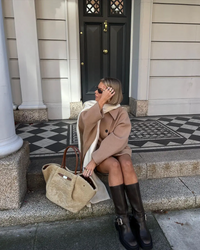 Amélie™ - Wollmantel in Übergröße