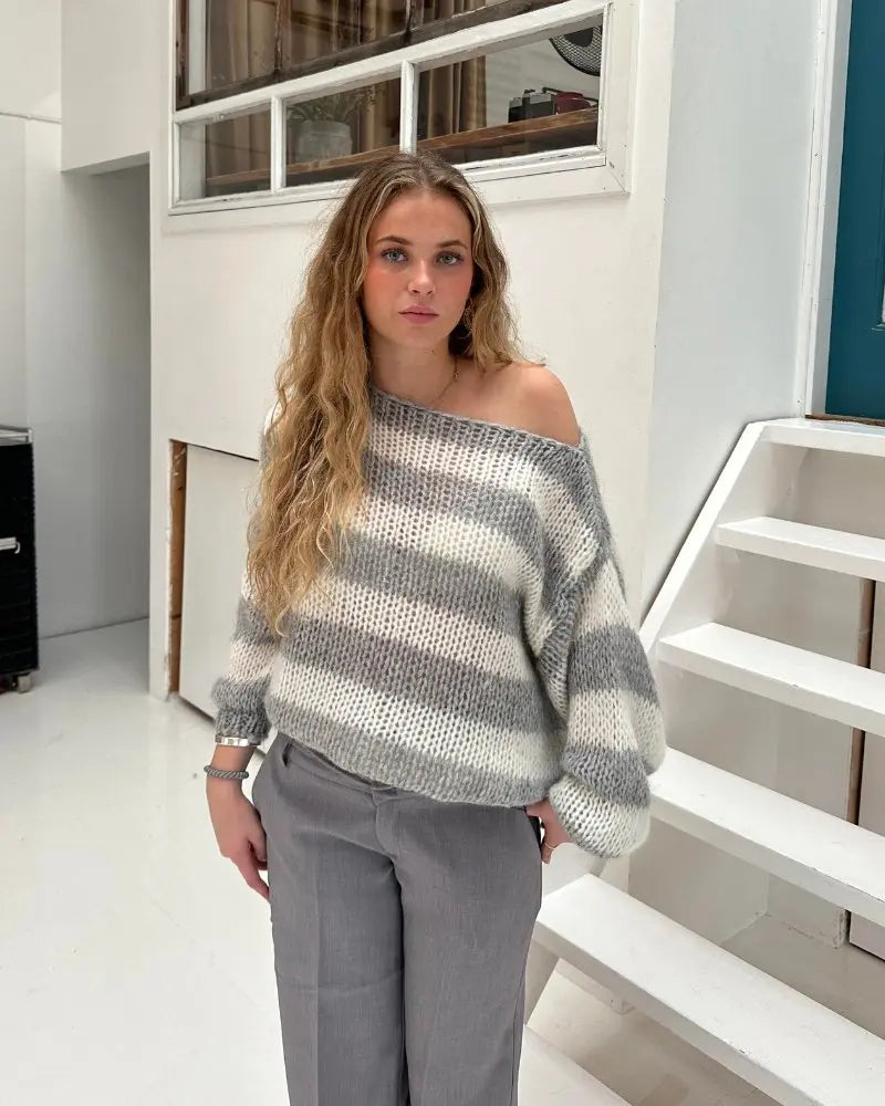 Anna | Lässiger Übergroßer Trui