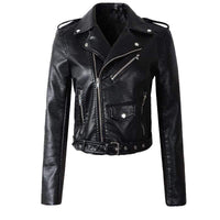 Damen Lederjacke [Letzter Tag Rabatt]