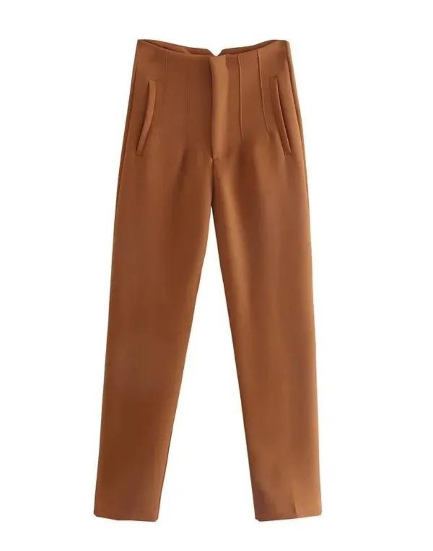 Elegante Damen-Bürohose ohne Bügeln