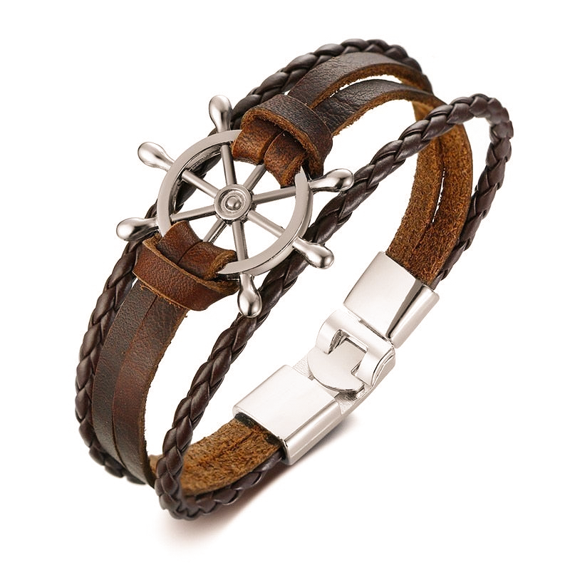 Sam - Stilvolles Retro-Ruderarmband für den modernen Mann