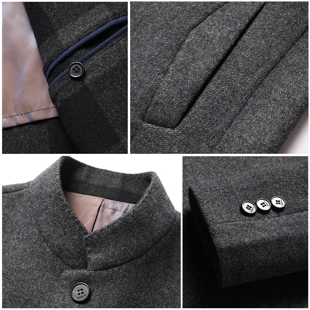 Leonzio™ | Herren Winterjacke Wasserdicht mit Premium-Füllung