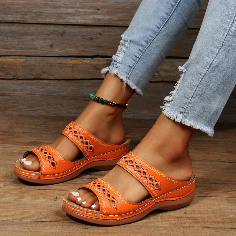 Leichte bequeme Sommerschuhe für sonniges Wetter
