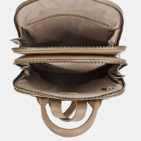 Stylischer Lederrucksack für Frauen mit verstellbaren Riemen