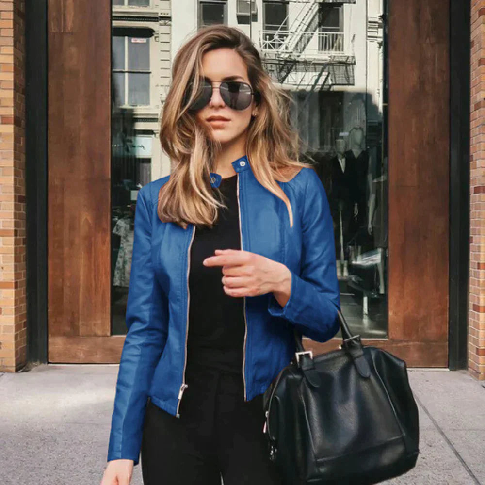 Lederjacke