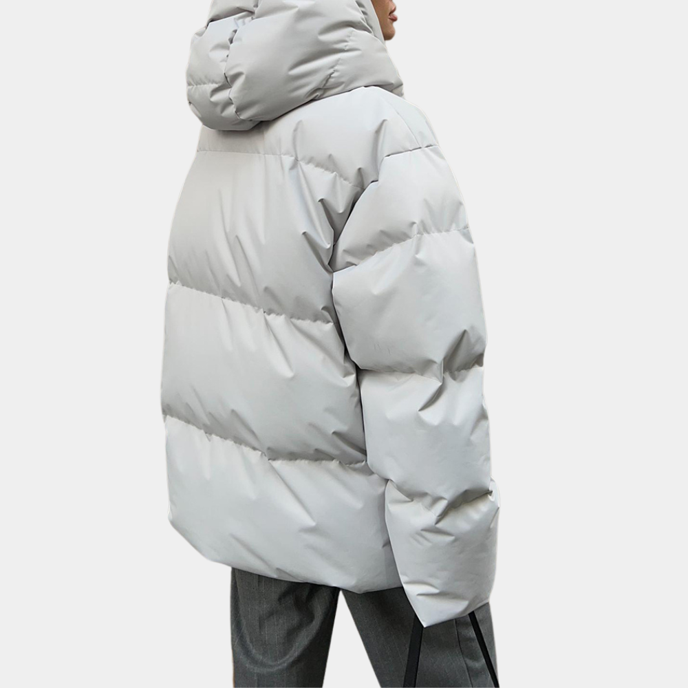 Elegante Damenjacke mit leichter Wattierung von Maron