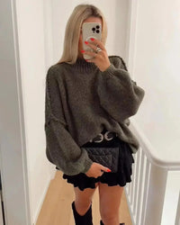 Jana | Gemütlicher Übergroßer Herbstpullover