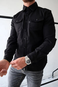 André™ - Lederjacke mit Knöpfen