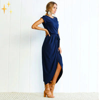 Elegantes Sommer oder Herbst kleid
