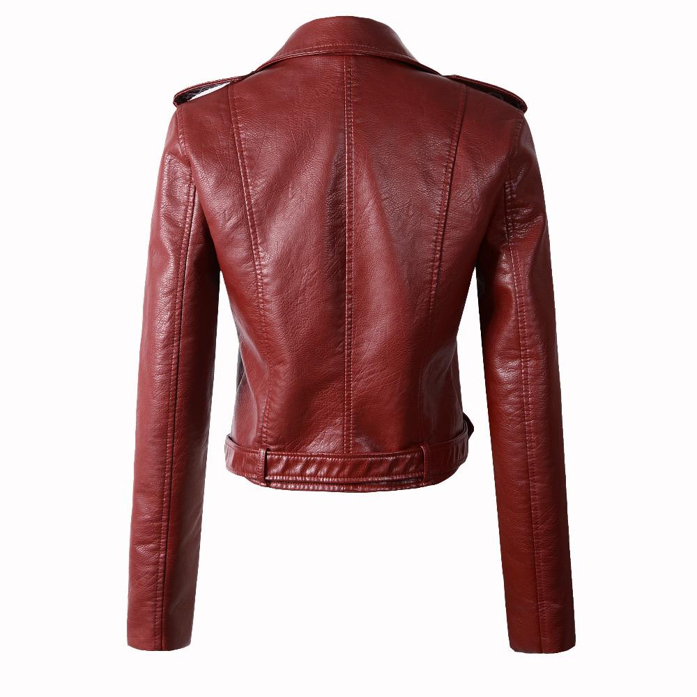 Damen Lederjacke [Letzter Tag Rabatt]