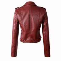Damen Lederjacke [Letzter Tag Rabatt]