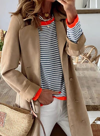 Charlotte - Modischer gestreifter Pullover für einen trendigen Look