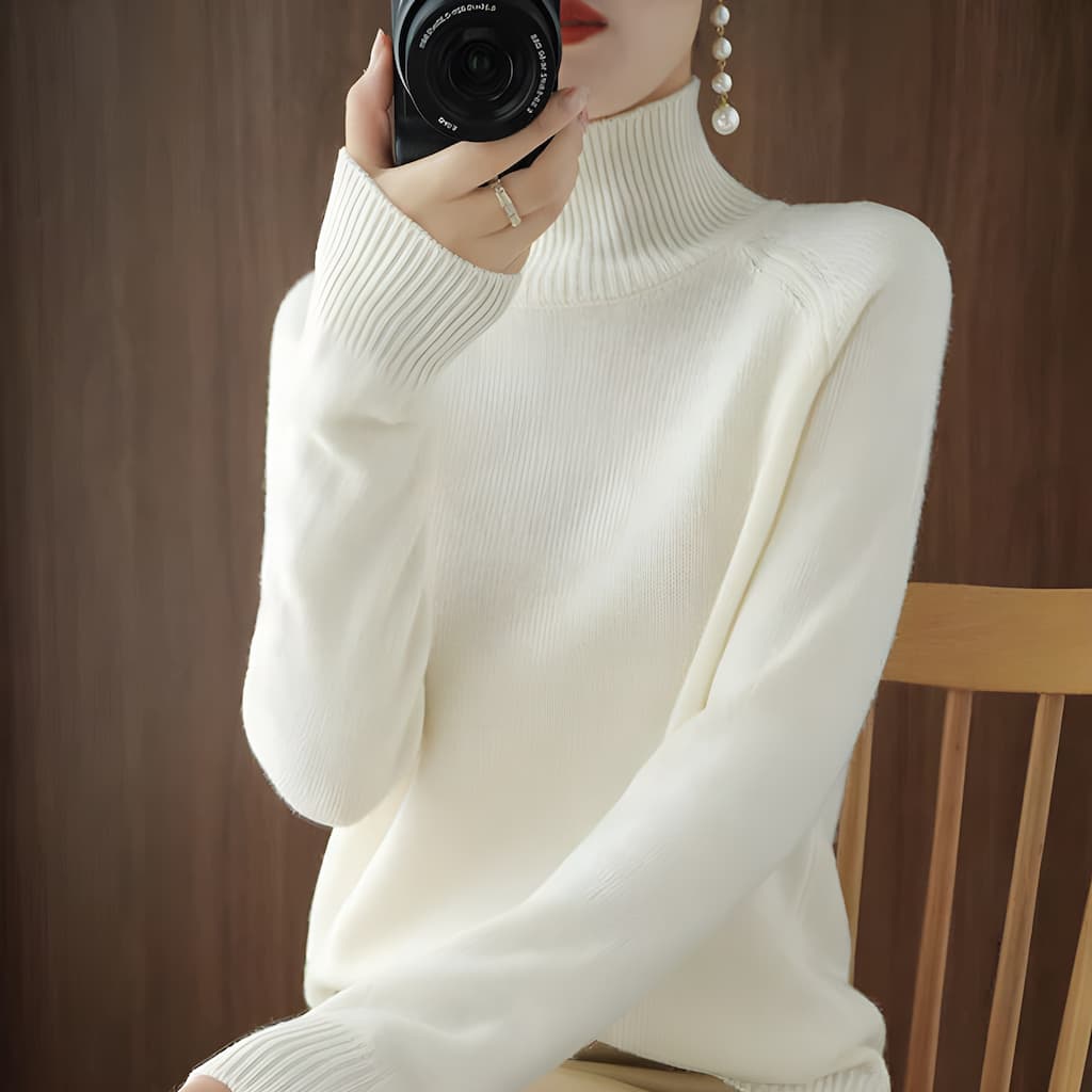 Rollkragenpullover